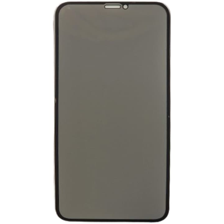 Folie de protectie Urban Gadgets 2.5D Full din Sticla Privacy pentru iPhone 15, Negru