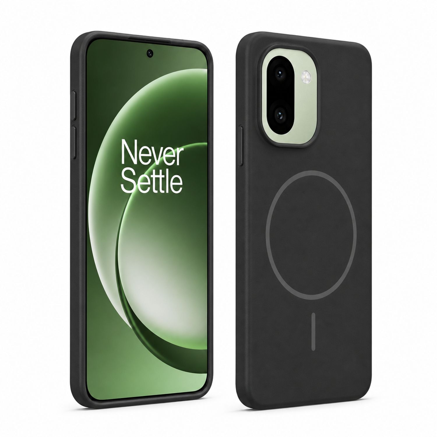 Husa pentru Oneplus 15R, PC, Magsafe, Carcasa Subtire si Flexibila cu Margini Inaltate pentru Obiectiv Camera, Negru