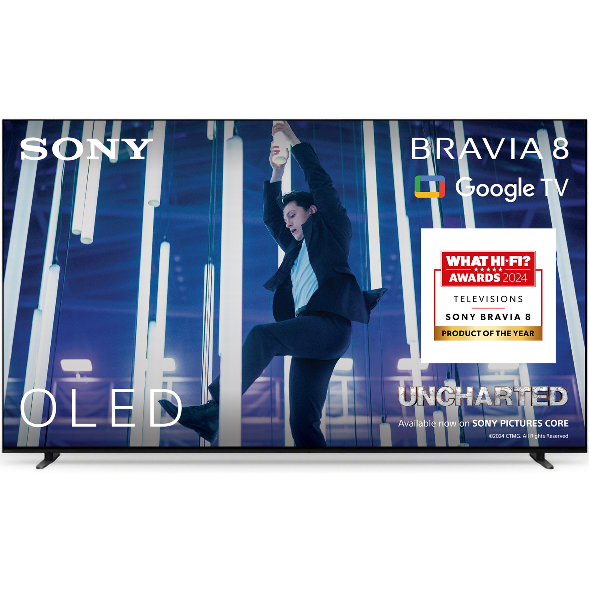 RESIGILAT: Televizor Sony BRAVIA 8 OLED 65XR8A, 164 cm, Smart Google TV, 4K Ultra HD, 100 Hz, Clasa E