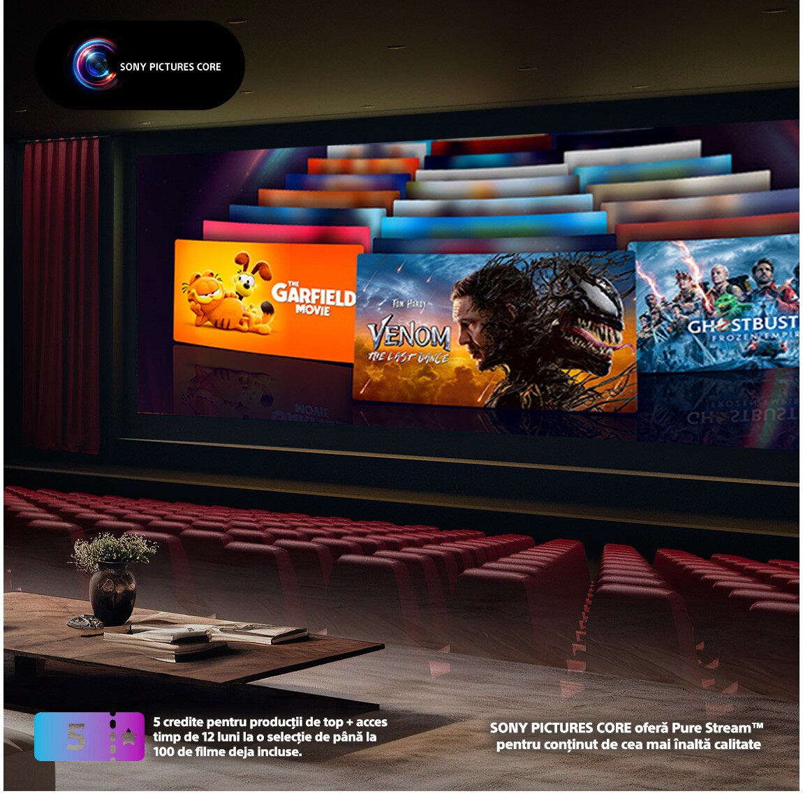 RESIGILAT: Televizor Sony BRAVIA 8 OLED 65XR8A, 164 cm, Smart Google TV, 4K Ultra HD, 100 Hz, Clasa E
