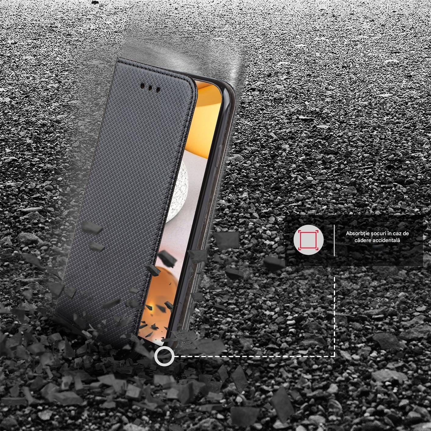 Husa Tip Carte pentru Motorola G06 Negru