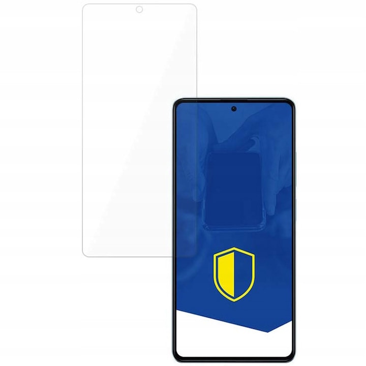 Folie protectie 3mk ARC+ pentru Xiaomi Redmi Note 12 4G, transparenta, auto-regenerare, 0,17mm, set complet