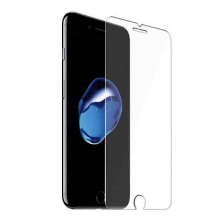 Folie din sticla securizata transparenta compatibila Iphone 7 Plus