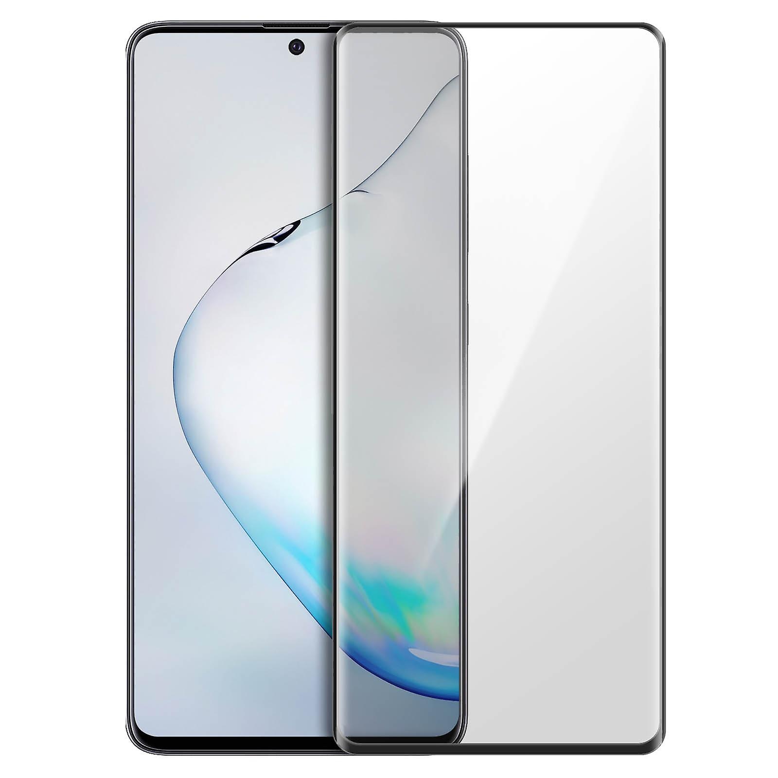Folie de Sticla pentru Samsung Note 10 Lite, Full Glue, Full Cover, Negru