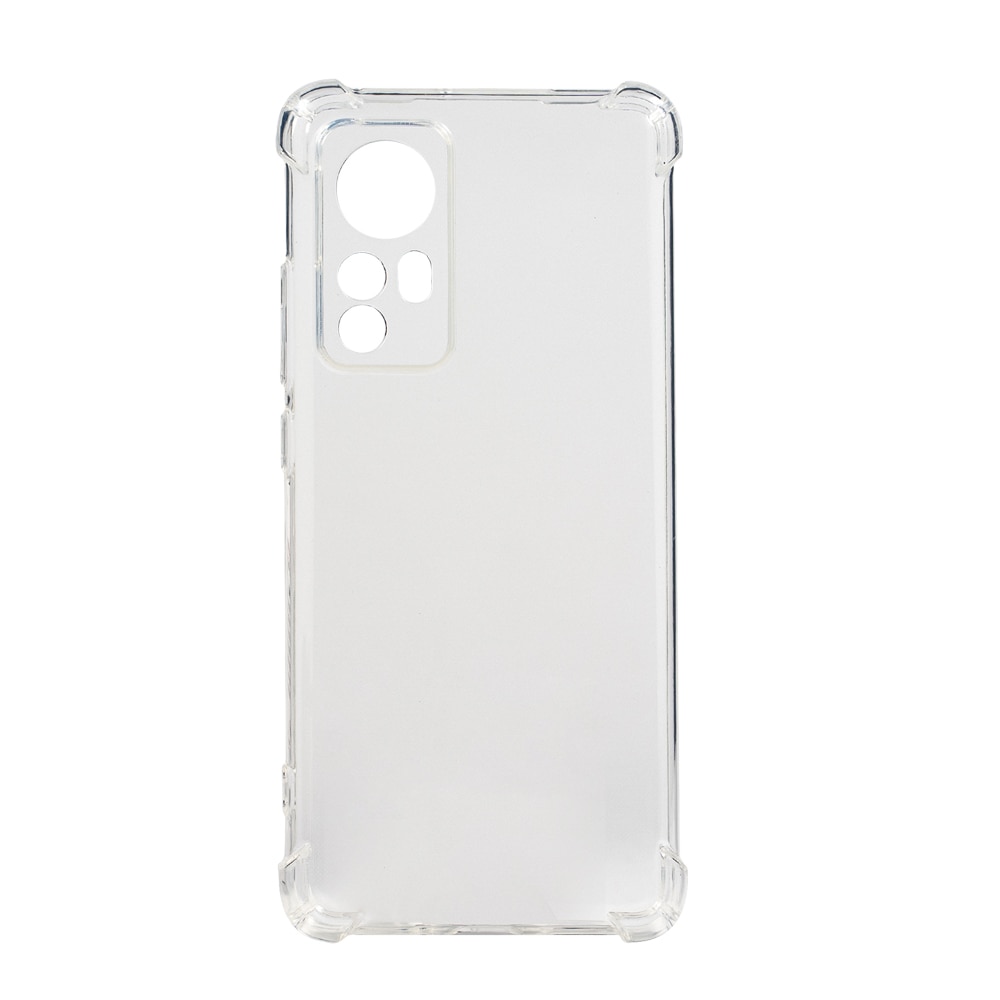 Husa de protectie Spacer pentru Xiaomi 12 X, material flexibil TPU, Transparenta