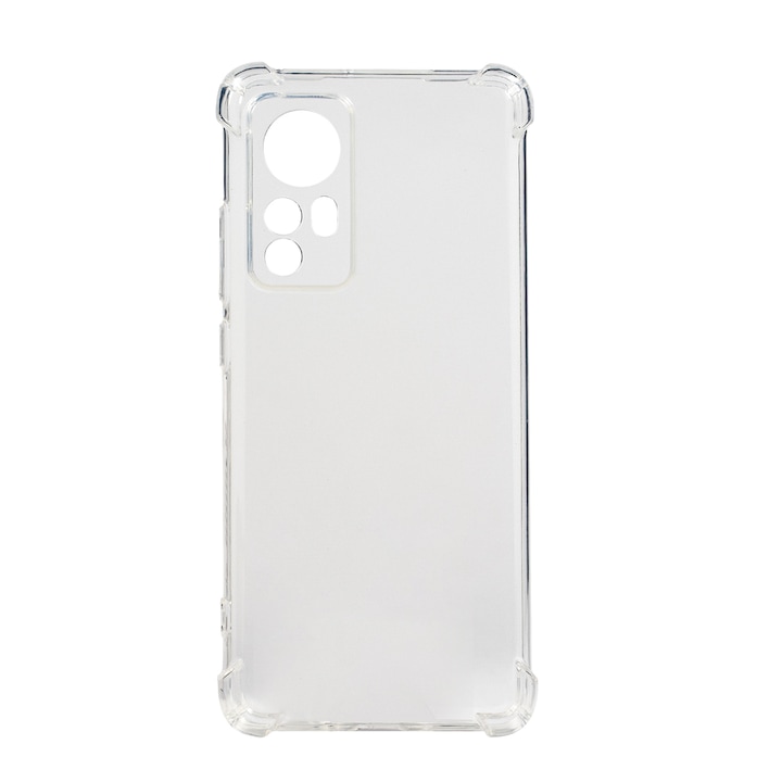 Husa de protectie Spacer pentru Xiaomi 12 X, material flexibil TPU, Transparenta