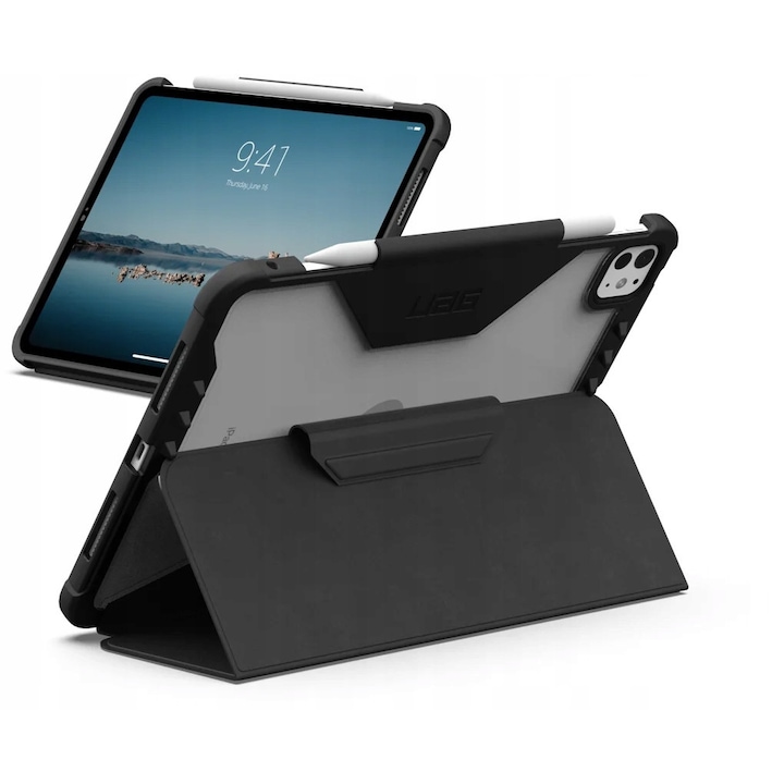 Husa tableta Urban Armor Gear Folio pentru iPad Pro 11" 27,9cm, cu suport