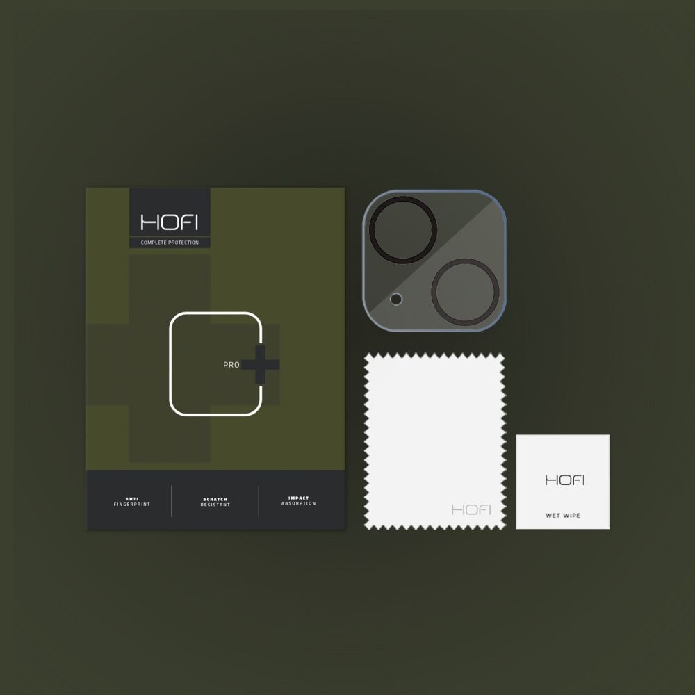 Folie de protectie camera Hofi Cam Pro+ pentru Apple iPhone 14/14 Plus/15/15 Plus Transparent