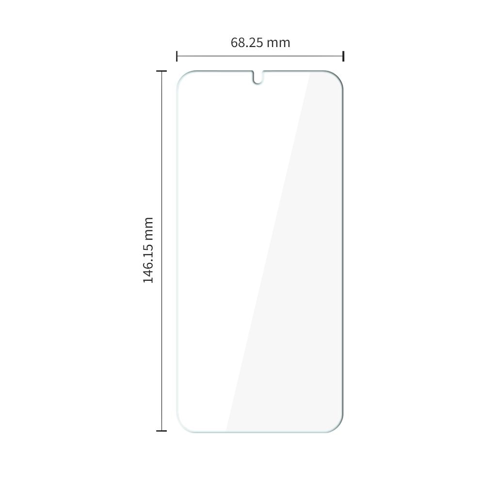 Set 2 folii sticla securizata Tech-Protect Glass Fit Plus compatibila cu Samsung Galaxy S26, Transparent