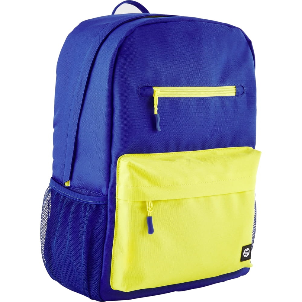 Rucsac laptop HP Campus Blue, compartiment pentru laptop de 15.6", fermoar blocabil, albastru