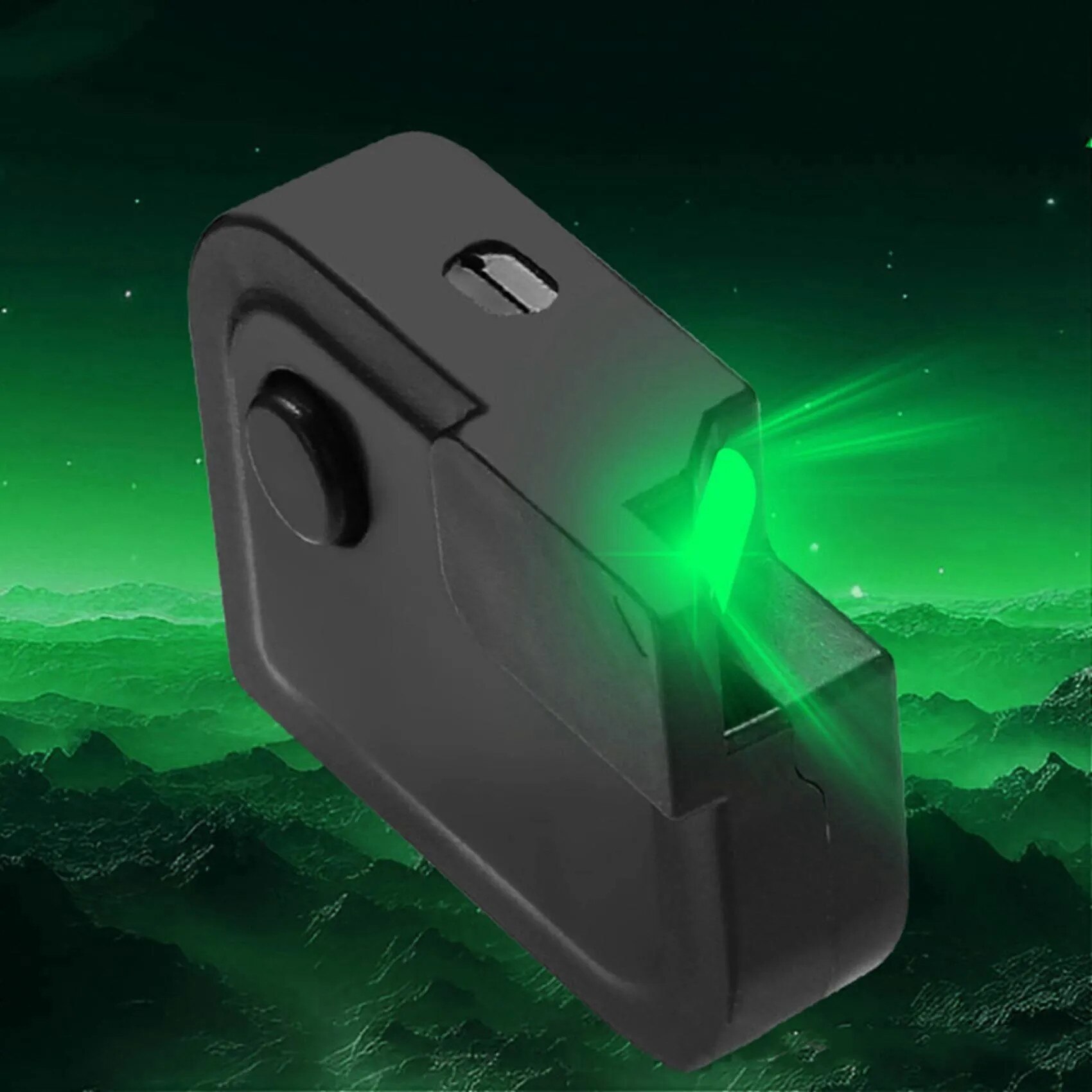 Set 2 lumini LED pentru aspirator vertical, negru, cu cablu USB si accesorii de montare