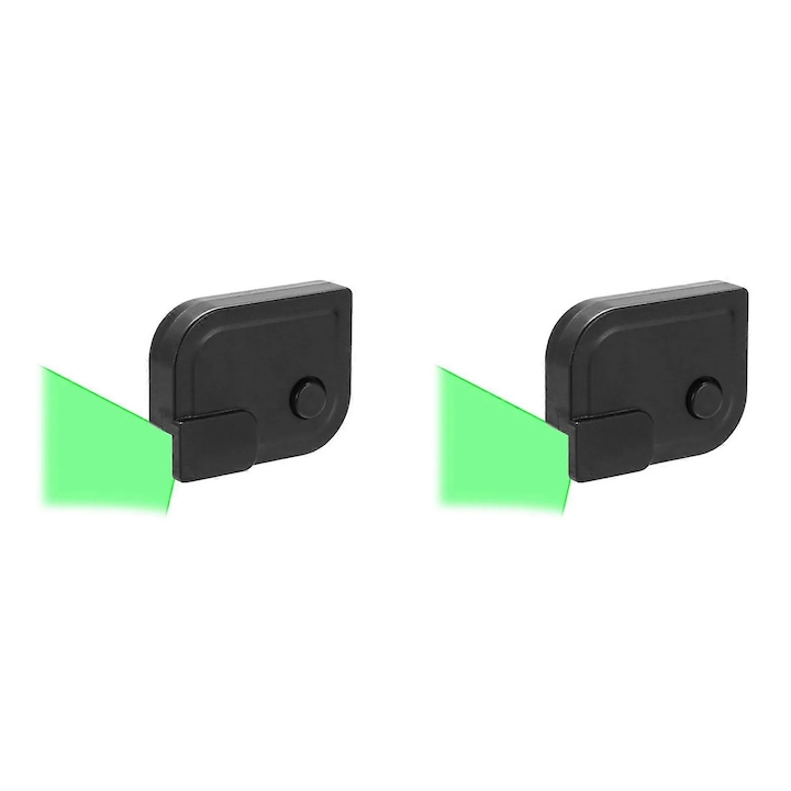 Set 2 lumini LED pentru aspirator vertical, negru, cu cablu USB si accesorii de montare