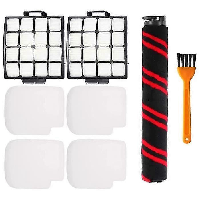 Perie rotativa si set filtre aspirator, multicolor, dimensiuni variate