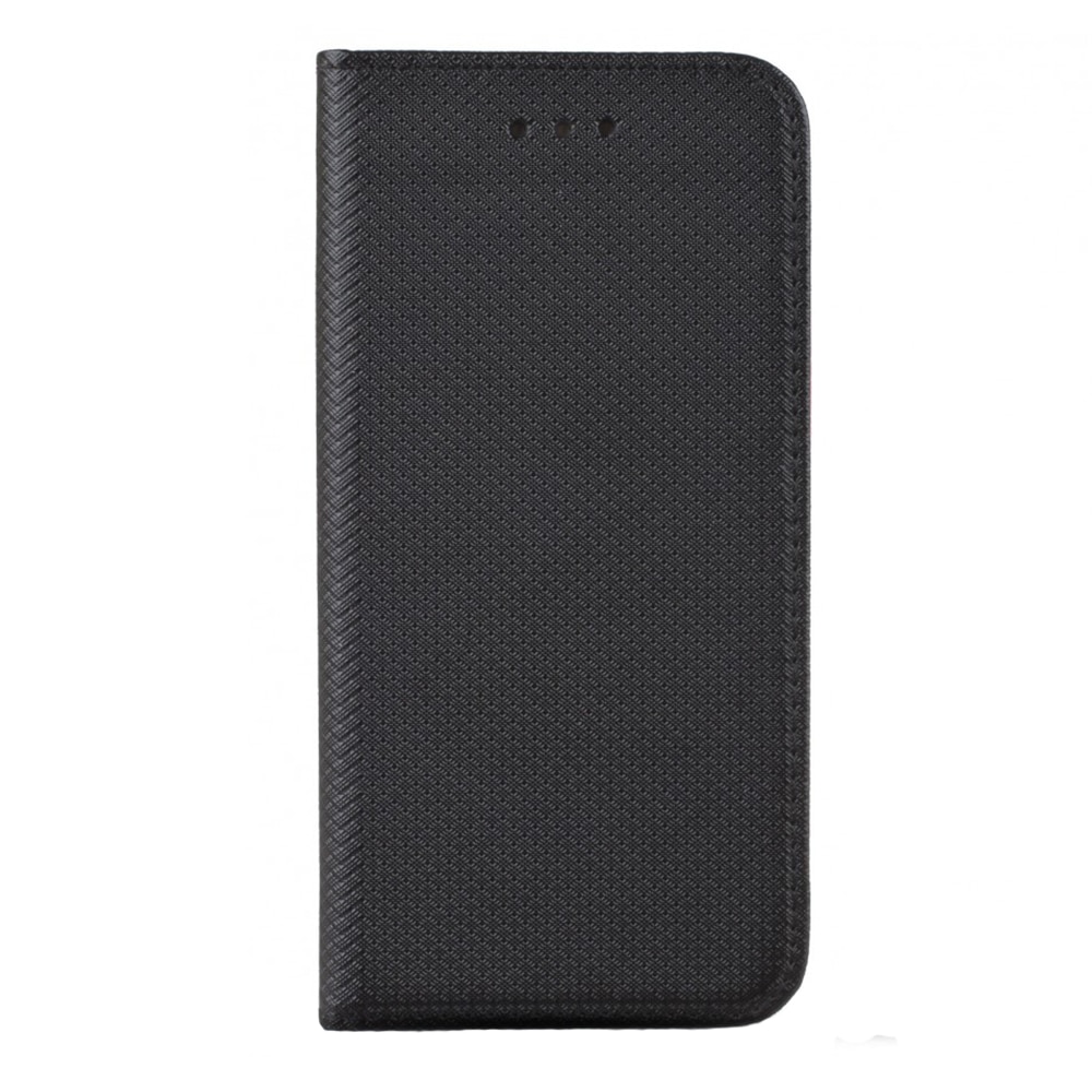 Husa tip carte compatibila cu Motorola Moto E40, premium book G-Tech, inchidere magnetica, buzunar card, Negru