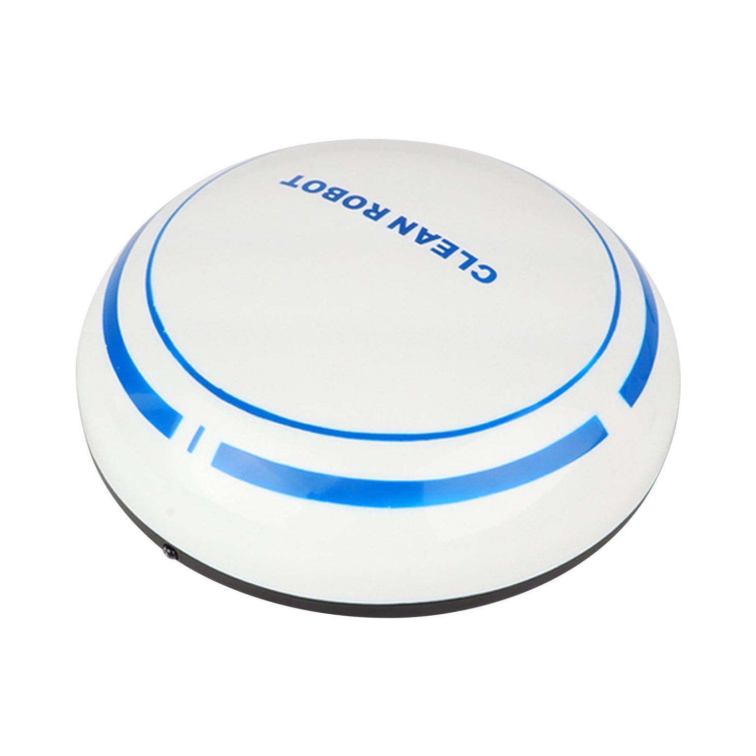 Aspirator robot automat USB reincarcabil, 1800mAh, 90min, alb, mini