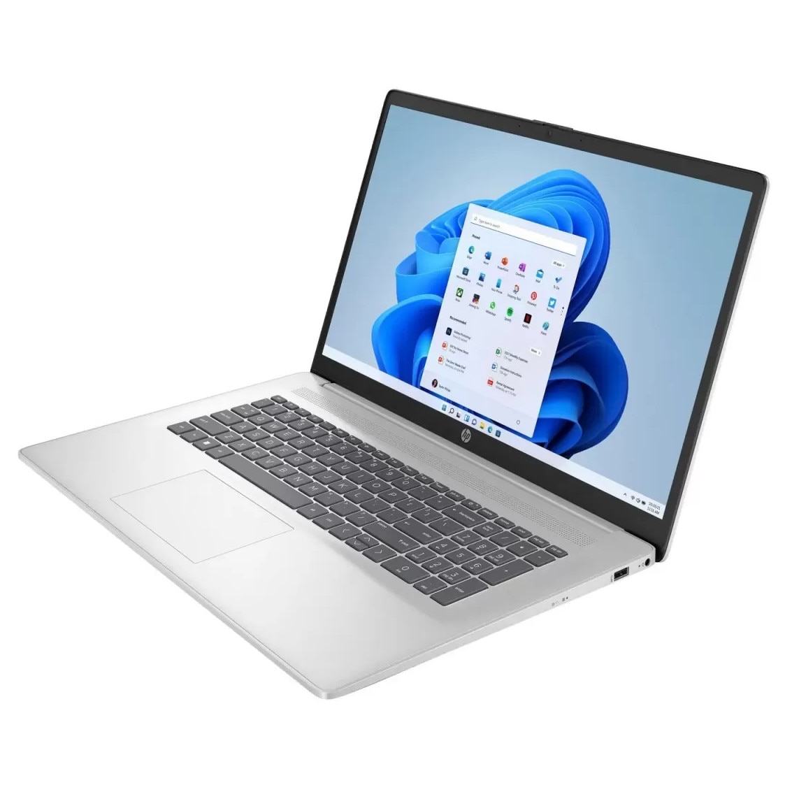 Laptop HP 17-cn4009nw Core 5 120U 17.3inch FHD 16GB 512GB Windows 11 Home Argintiu