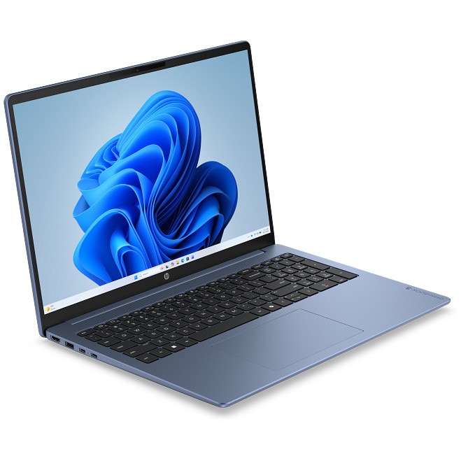 Laptop HP OmniBook 3 16-by0006nn cu procesor AMD Ryzen™ 5 40 pana la 4.30 GHz, 16", 2K, IPS, 16GB RAM, 512GB SSD, AMD Radeon™ 610M Graphics, Windows 11 Home, Starlit Blue