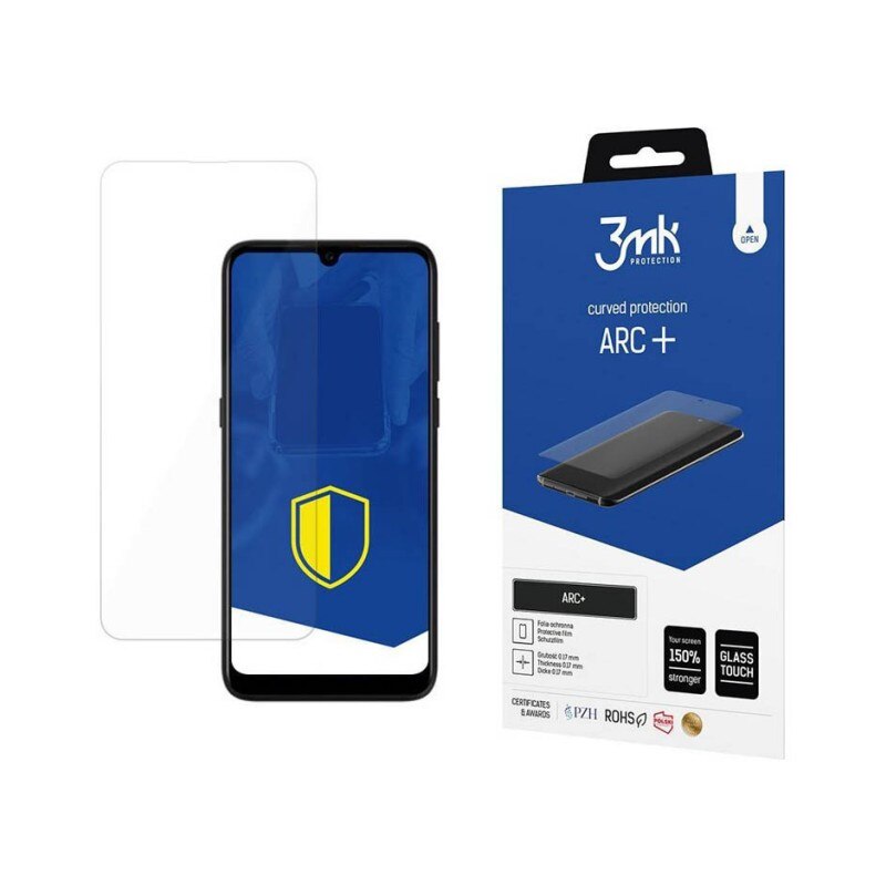 Folie Protectie Ecran 3mk Arc+, Compatibila Cu Xiaomi Poco F2 Pro, Transparenta