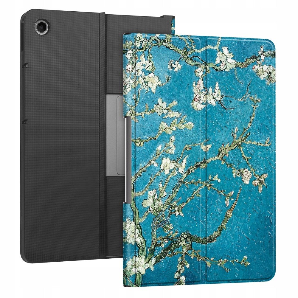 Husa tableta ERBORD Lenovo Tab Plus, piele PU, negru, 3x stand, 10x24x1cm