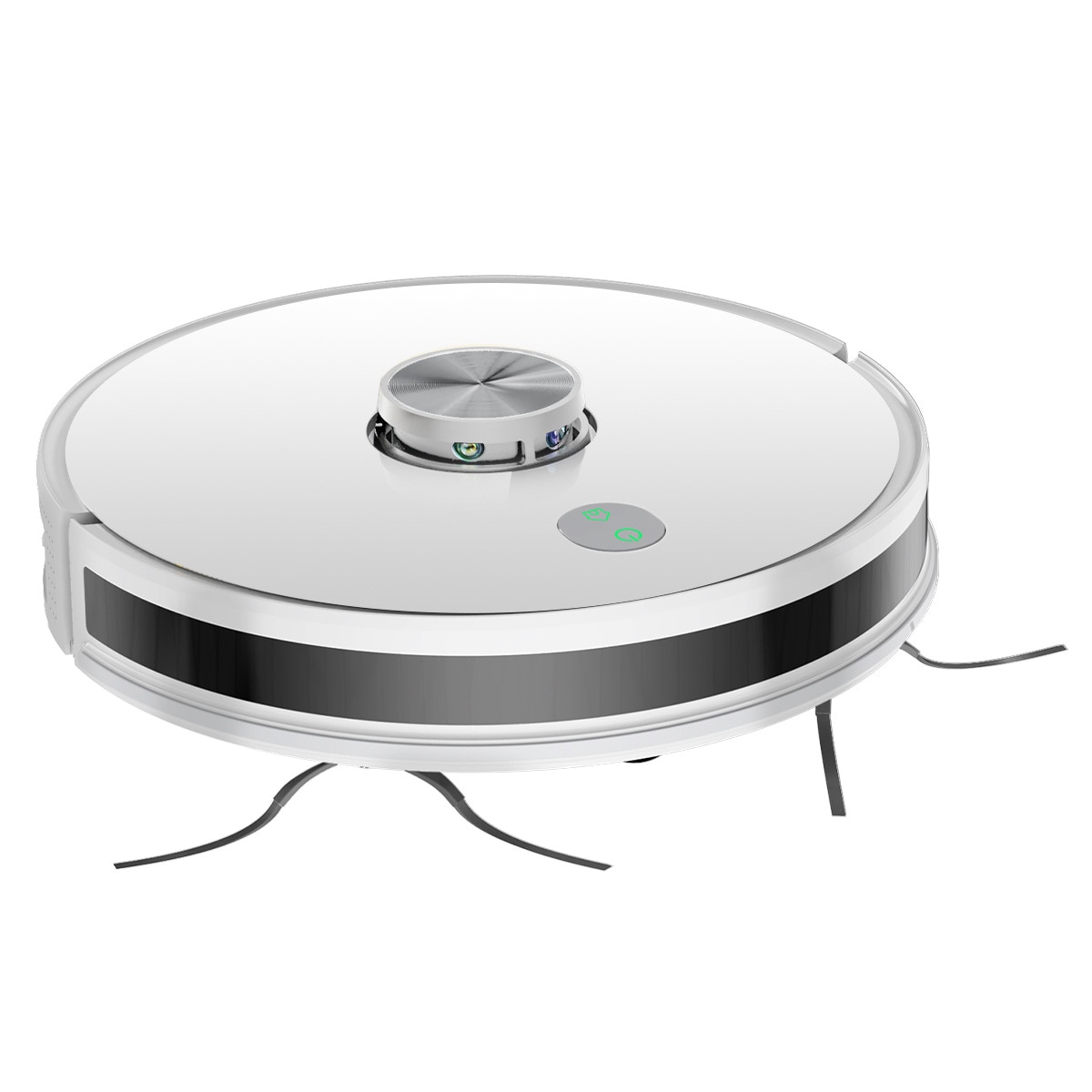 Robot aspirator LiDAR Arvada® SmartClean A8S, aspirare si mop 3 in 1, 4500 Pa, Wi-Fi, aplicatie Tuya, baterie 5200 mAh, autonomie 90–120 min, alb