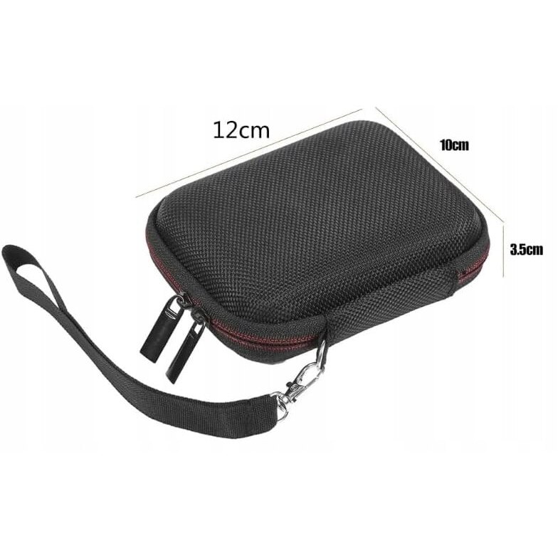 Husa moXomi pentru disc extern Samsung T7, impermeabila, compacta, 12x10x3,5cm, set de accesorii