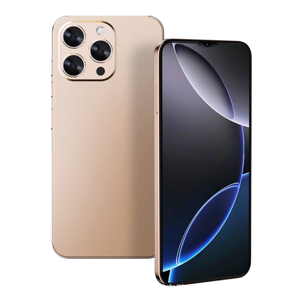 Telefon, ecran de 6.5 inch pixeli ultra-inalti, baterie cu capacitate mare,, Aur, atmosfera de inalta calitate