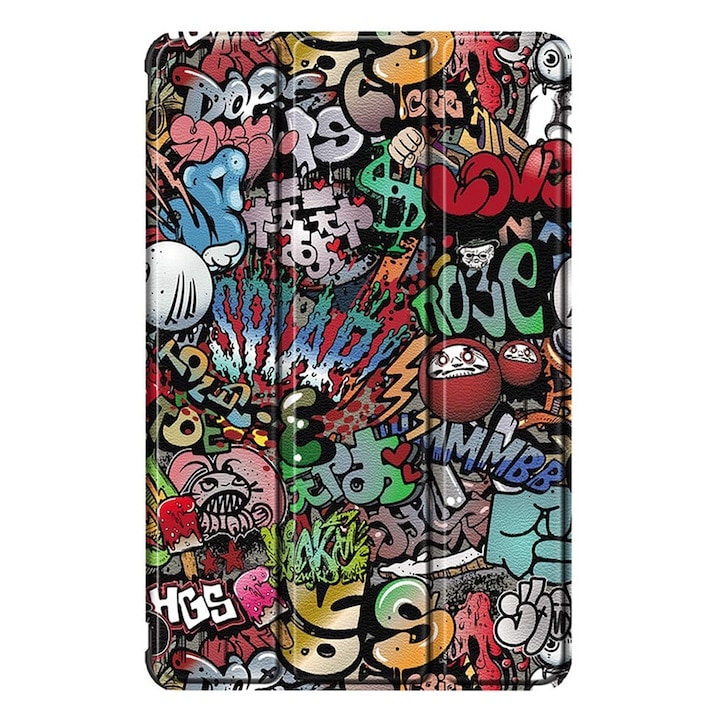Husa tableta din piele pentru Lenovo Legion Tab Gen 3, Protectie Completa, Functie de Stand, Multicolor