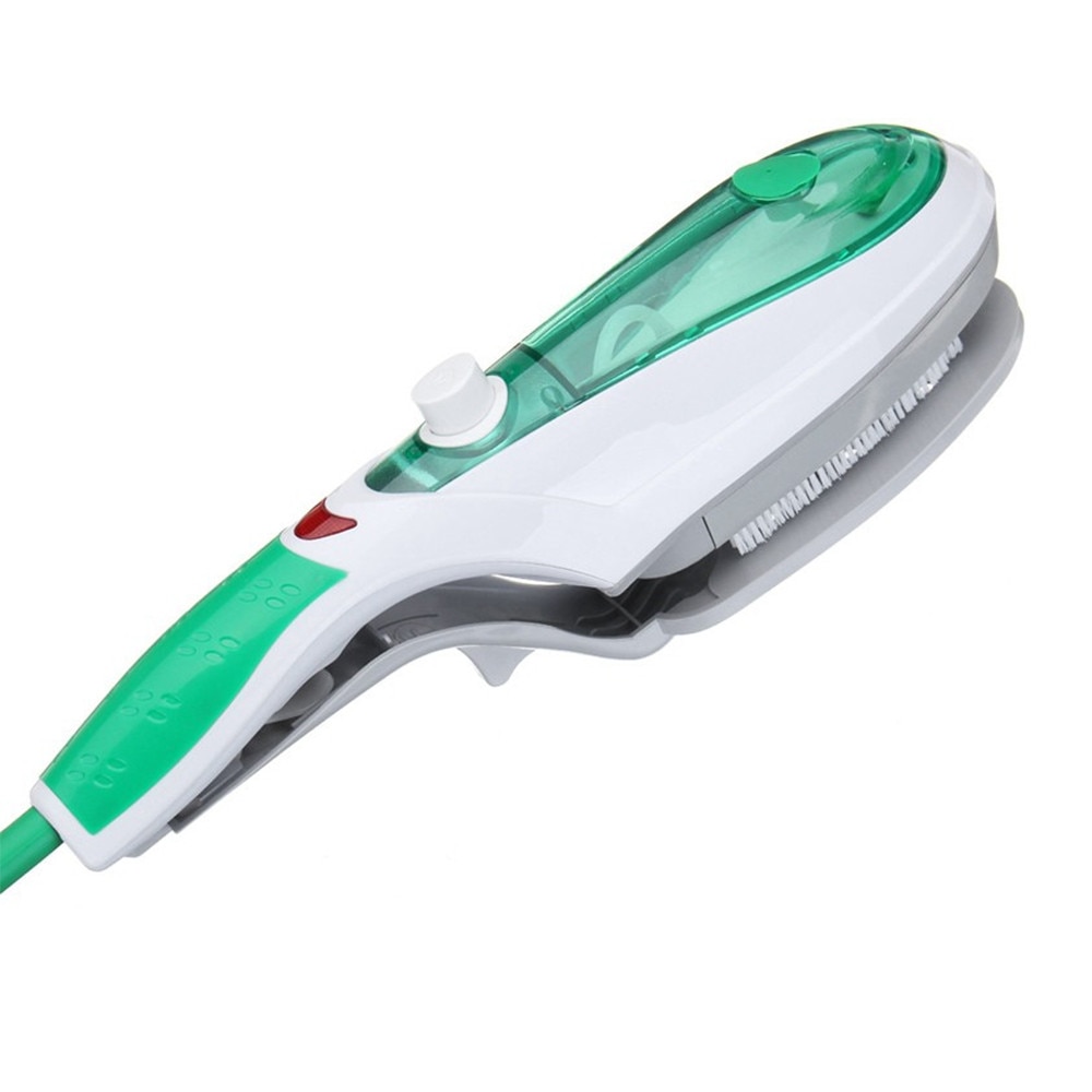 Aparat de calcat cu aburi portabil 0805BM-BST3177587, incalzire rapida 30s, 550-850 W, corp plastic, verde, 33 x 9.5 cm