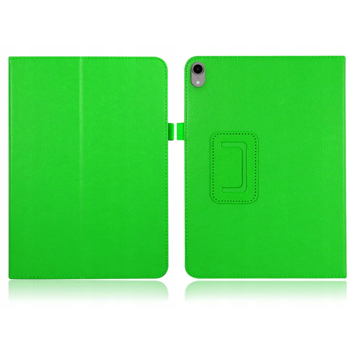 Husa tableta pentru iPad Pro 11 2018, verde, piele ecologica, functie Sleep/Wake Up, set