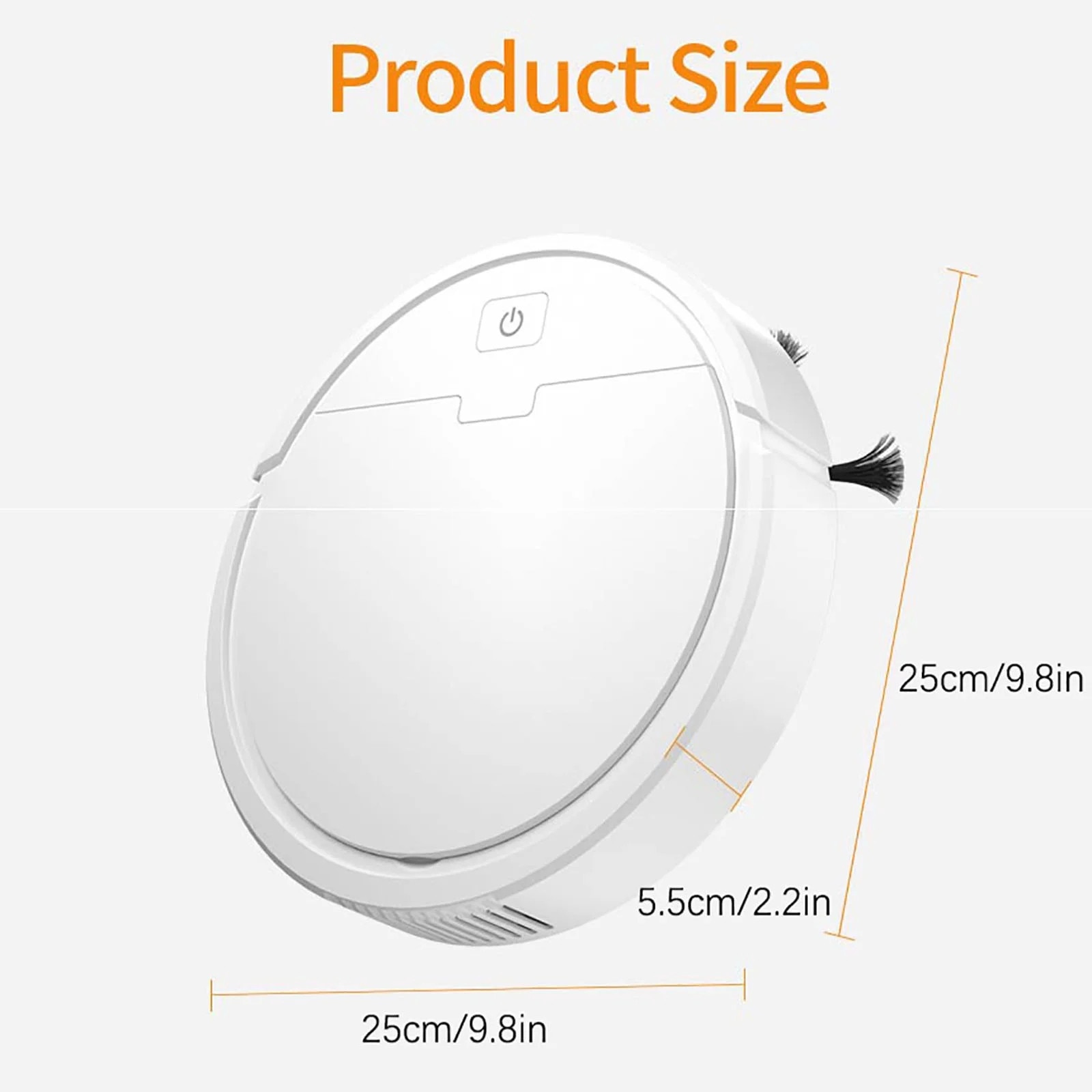 Robot de aspirare multifunctional 3 in 1, 3800PA, 50DB