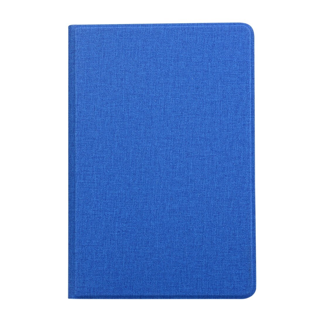 Husa pentru iPad Mini (2019), neagra, piele ecologica, cu suport, seria Fabric, functie wake&sleep