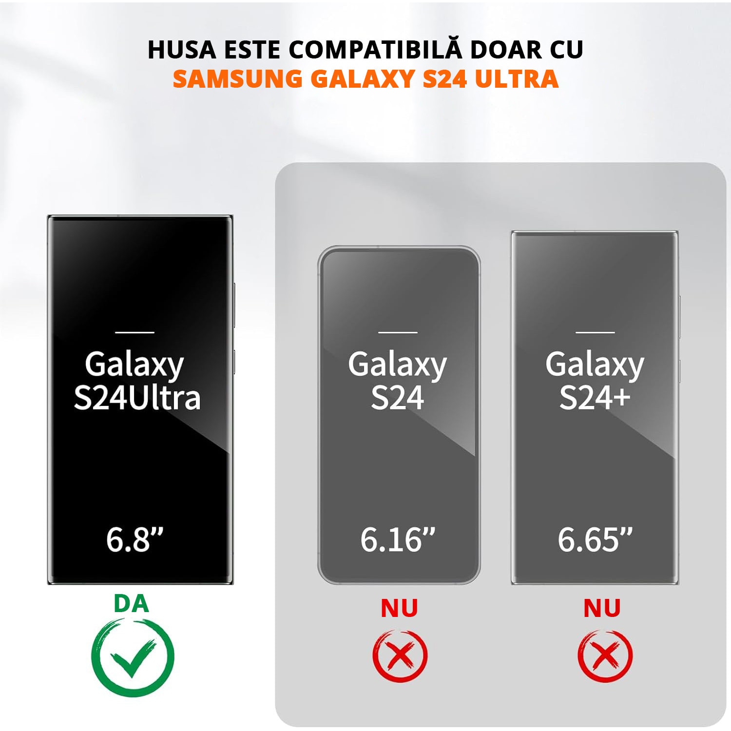 Husa pentru Samsung Galaxy S24 Ultra, MobileSmart, Hibrid Antisoc, Inel Rotativ 360° Magnetic pentru Suport Auto, Albastru Inchis