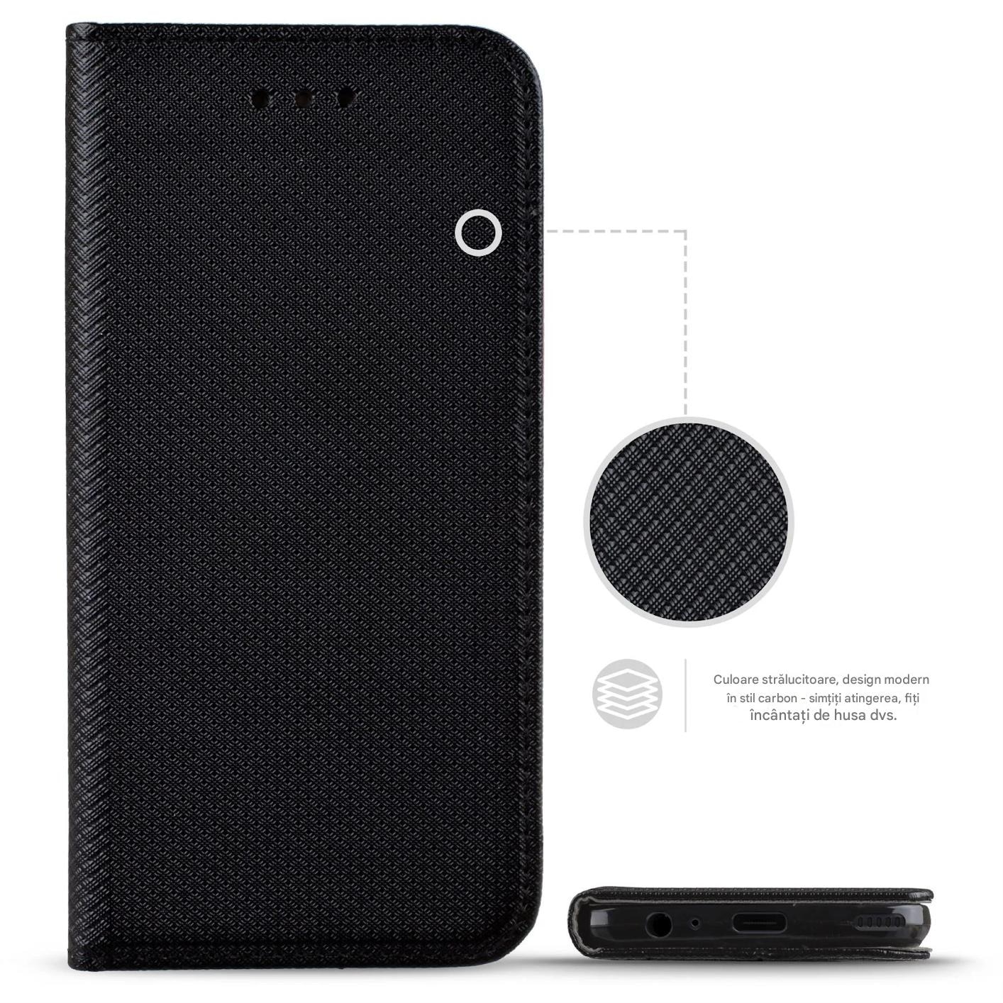 Husa Tip Carte pentru Samsung A21S Negru