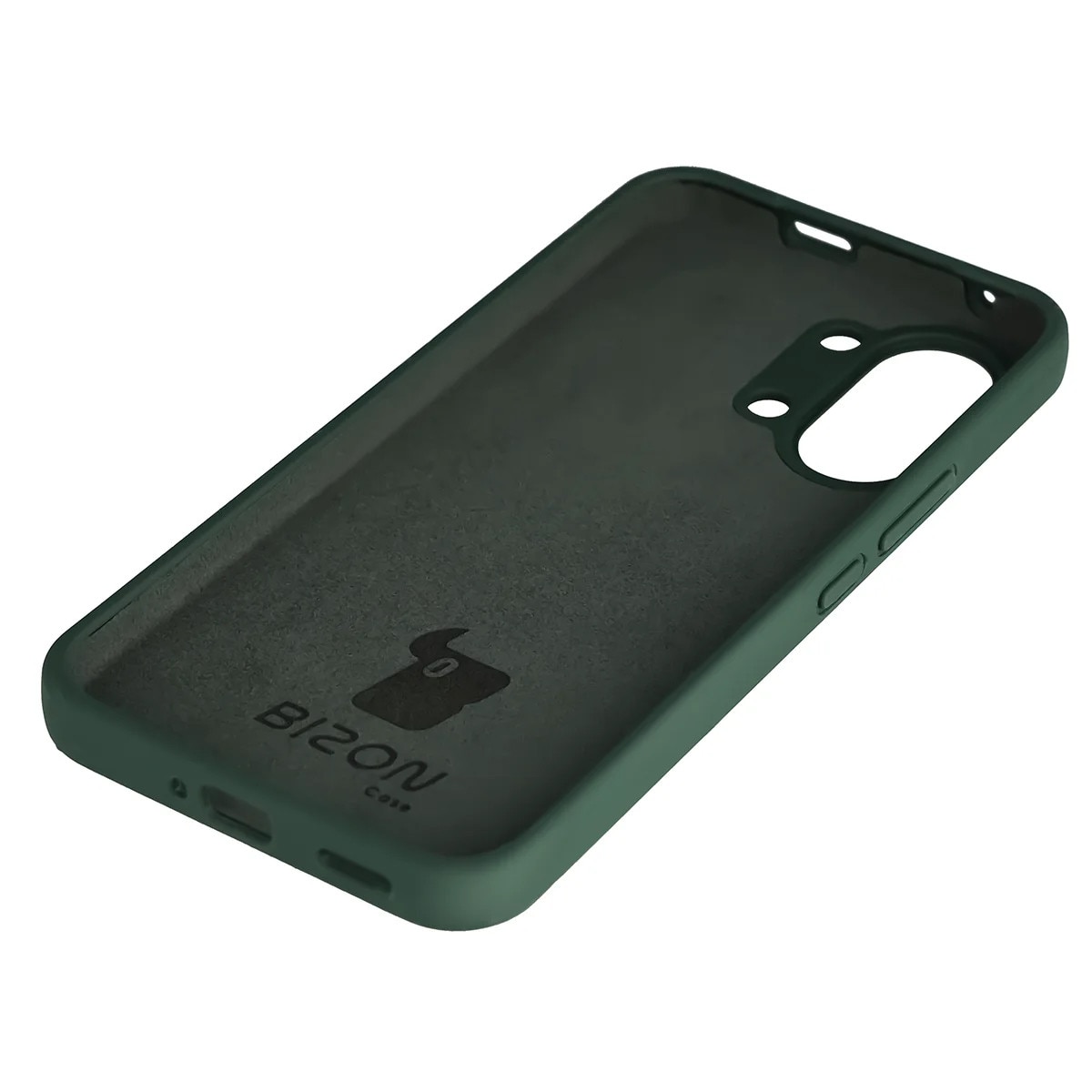 Husa Bizon Soft Case pentru Xiaomi POCO X8 Pro Max, verde inchis