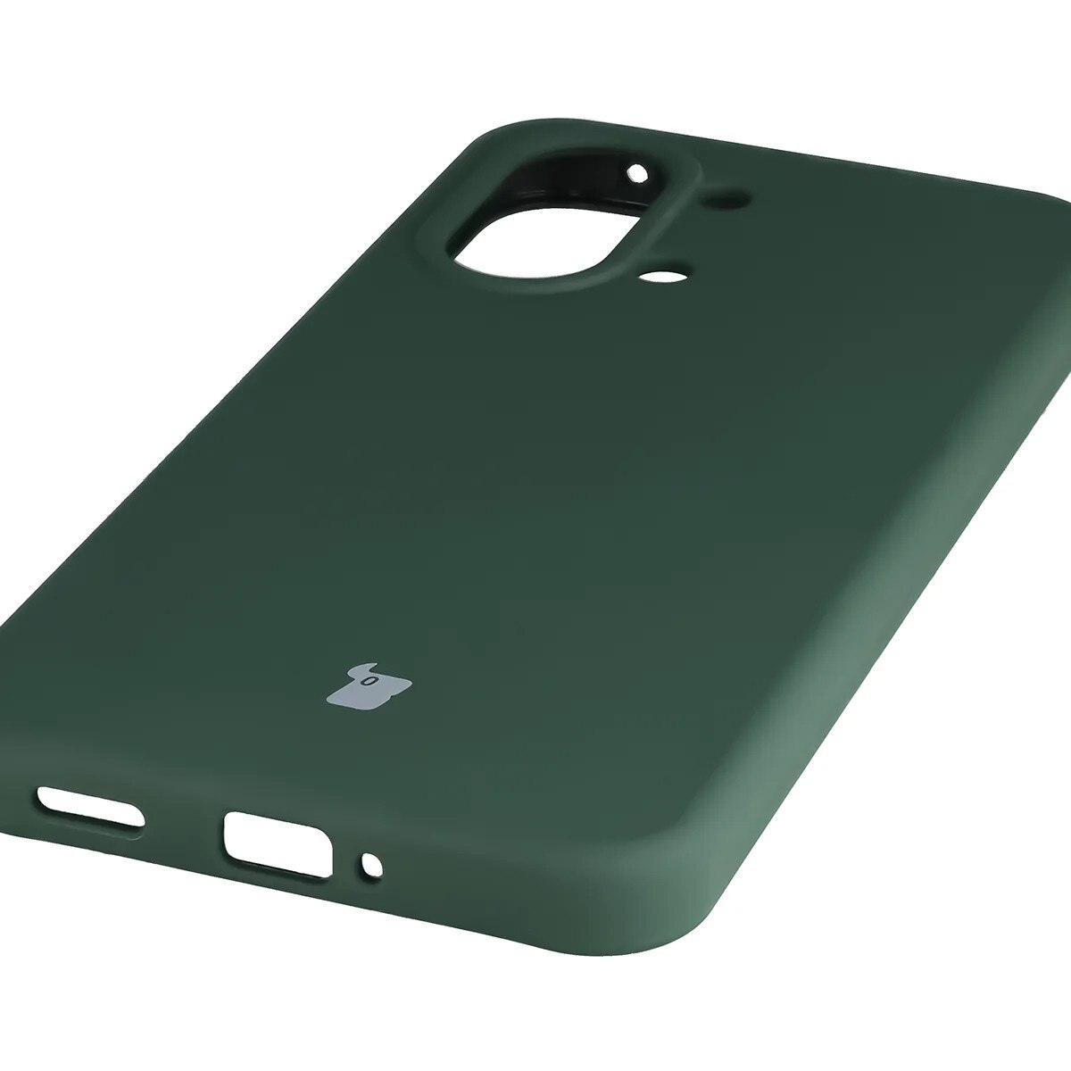 Husa Bizon Soft Case pentru Xiaomi POCO X8 Pro Max, verde inchis