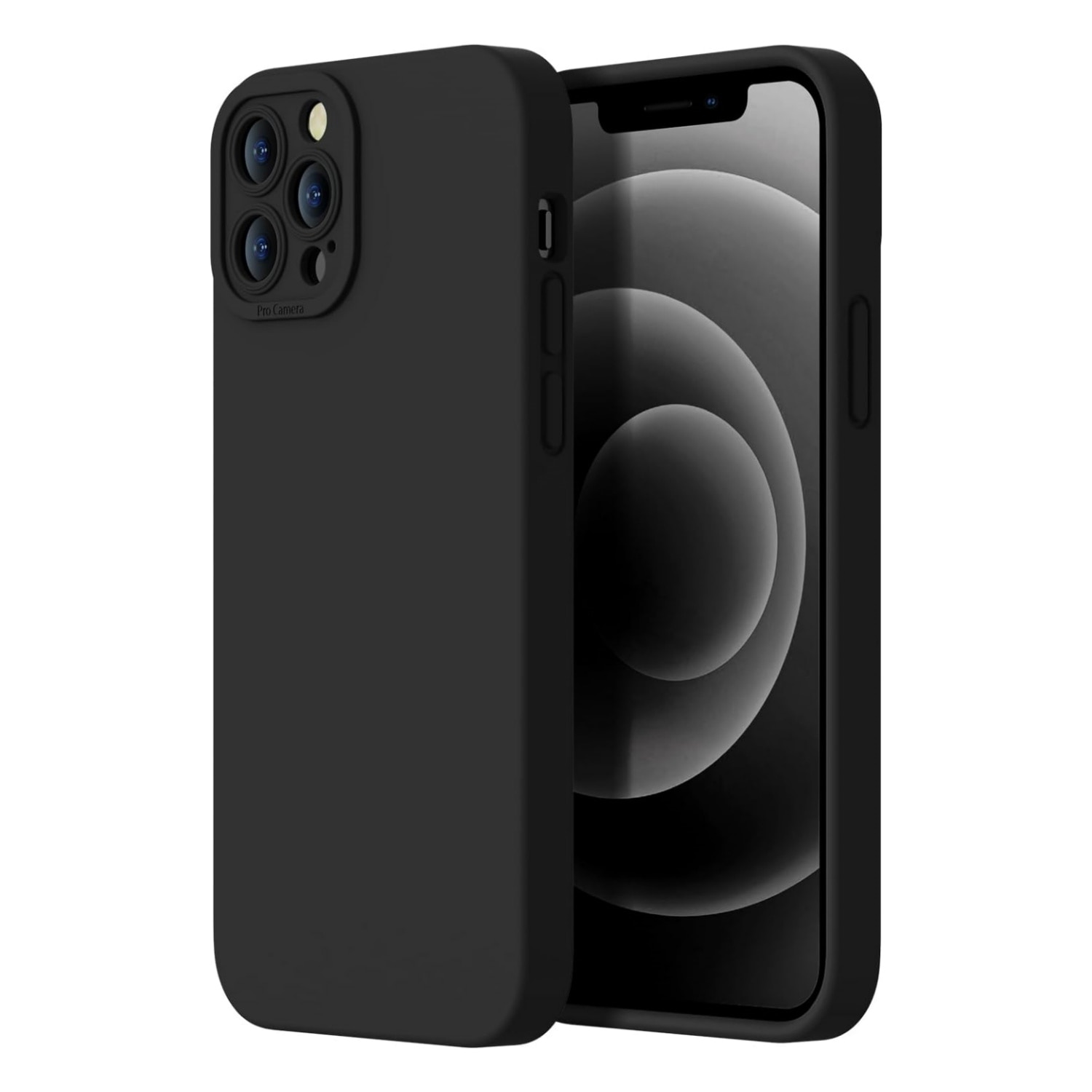 Set 2 Husa pentru iPhone 16 plus, Soft Silicone Premium, Microfibra in Interior, de Protectie, Ultra Slim, pentru Incarcare Wireless, Margini Ridicate pentru Protectia Ecranului si a Camerelor, Vanaxalife®, Alb/ Negru