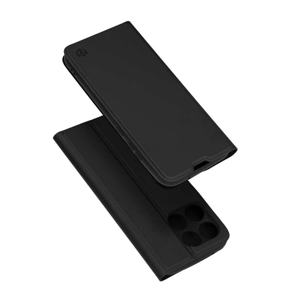 Husa pentru Motorola Moto G77 / G67 - Techsuit Magskin Book - Black