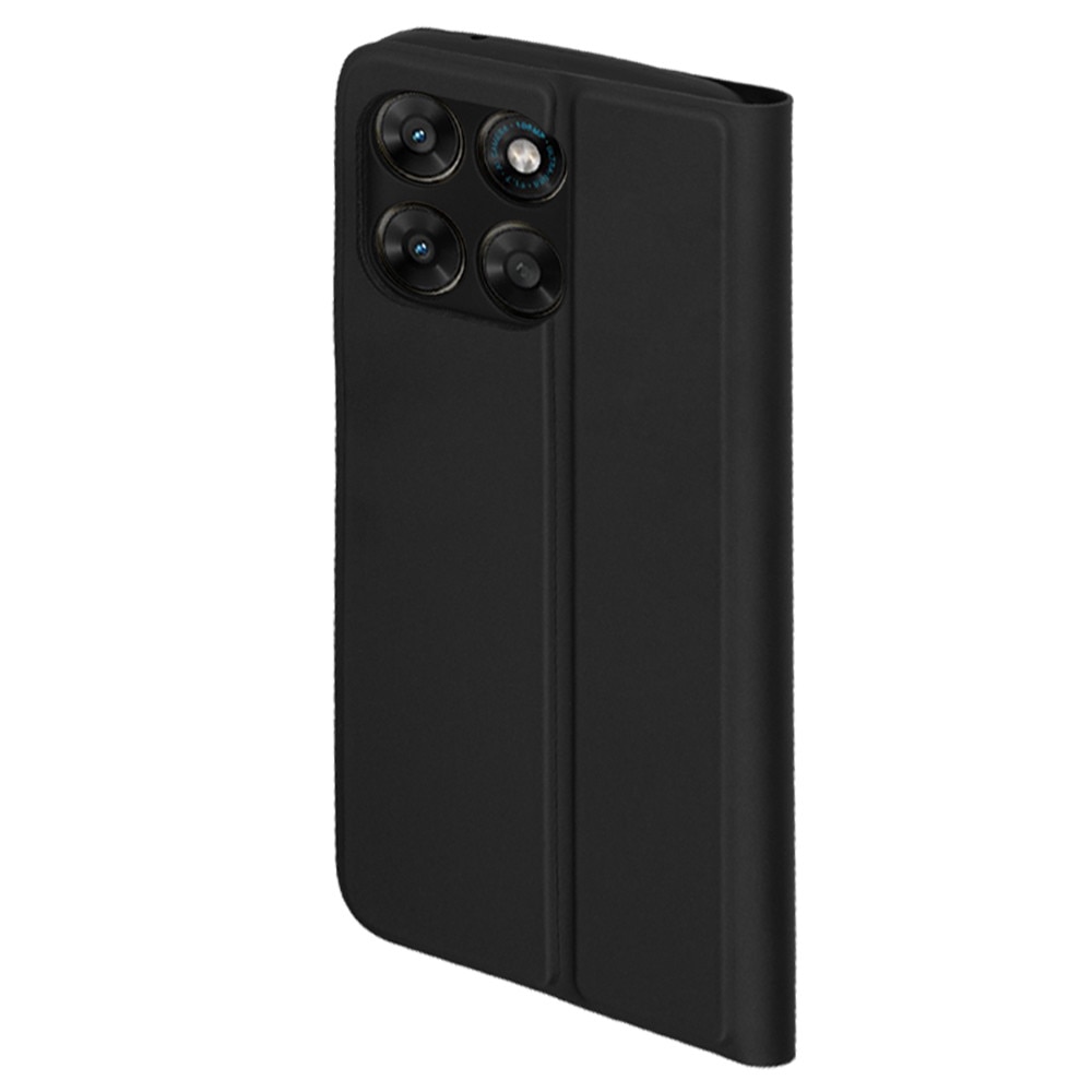 Husa pentru Motorola Moto G77 / G67 - Techsuit Magskin Book - Black