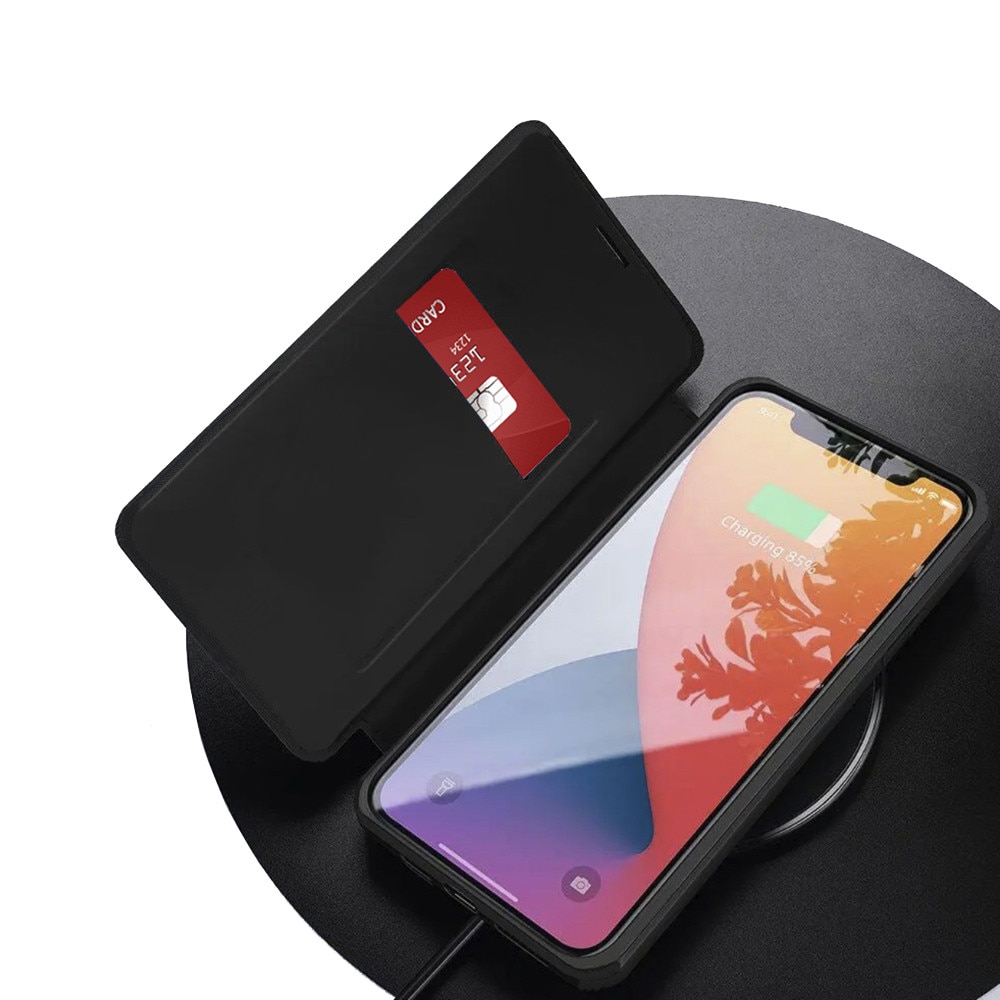 Husa pentru Motorola Moto G77 / G67 - Techsuit Magskin Book - Black