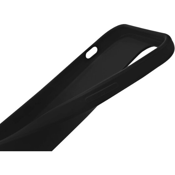Husa din silicon slim, compatibila cu Iphone 12 Pro, neagra
