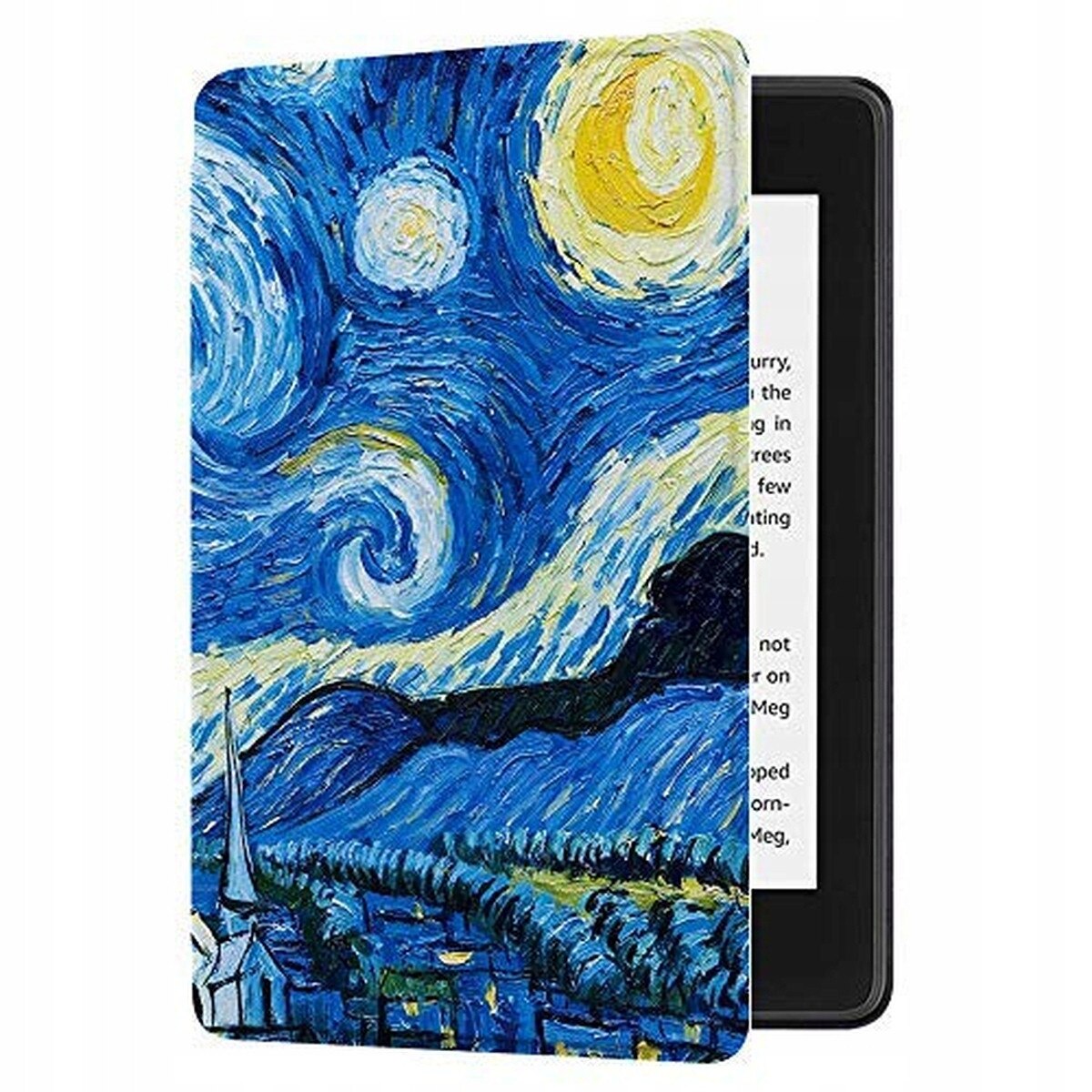 Husa Slim, Supero, PocketBook, potrivita pentru InkPad 4 7.8 / Color 2 / Color 3, protectie la socuri, montare/demontare usoara, acces porturi, material de inalta calitate, albastru