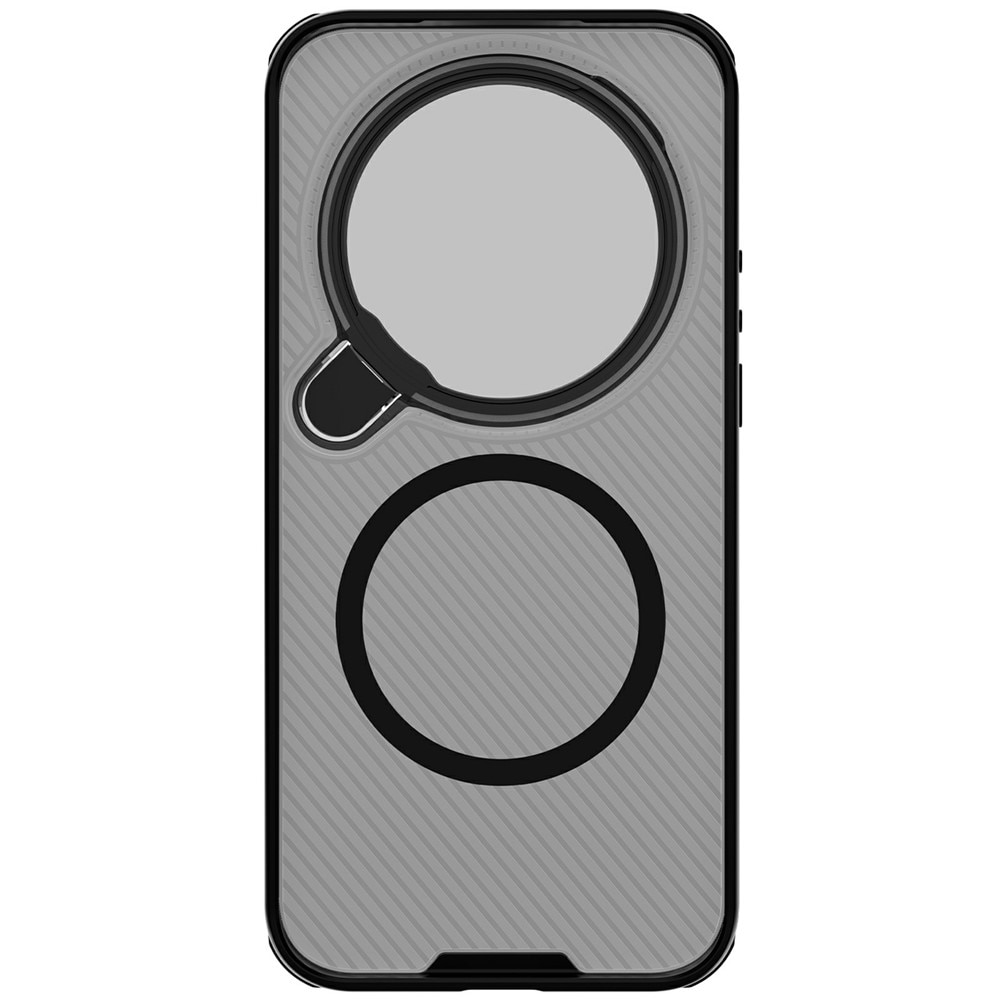 Husa/Etui Nillkin CamShield Prop Magnetic pentru Xiaomi 17 Ultra, hibrid PC+TPU, cu protectie pentru obiective si stand integrat, cu magnet pentru accesorii magnetice, negru, 1 buc