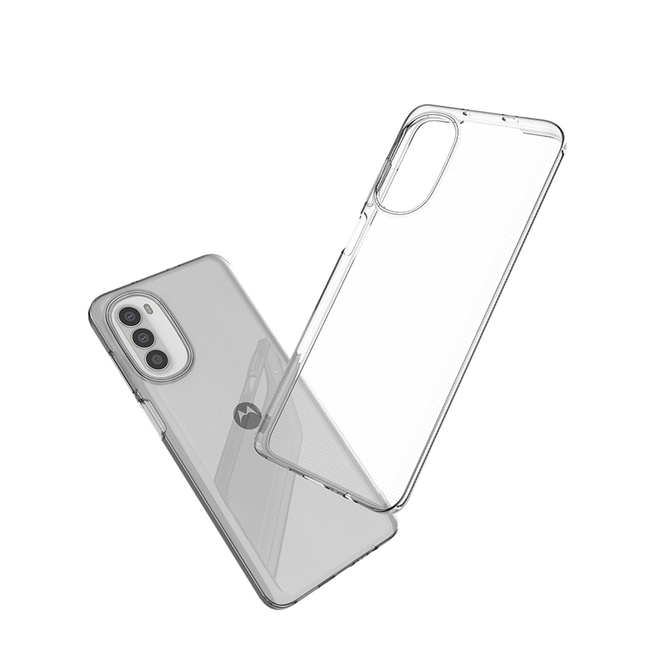 Carcasa Ultra Clear compatibila cu Motorola Moto G52/G82 5G, TPU, 0.5mm, Transparent