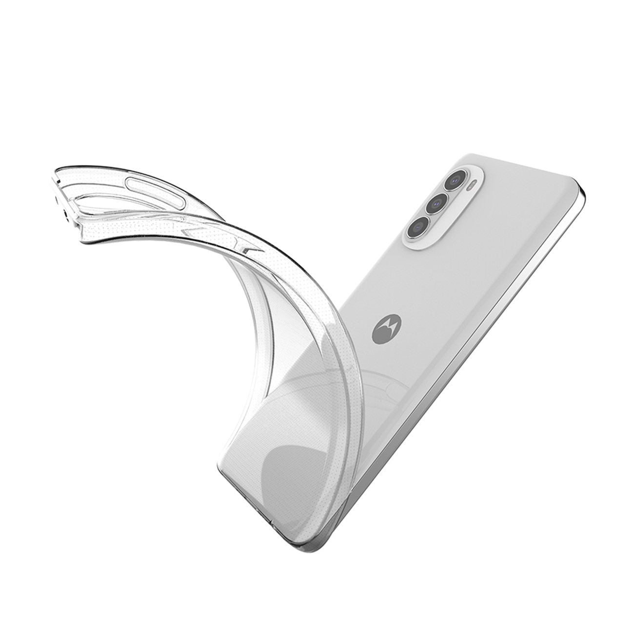 Carcasa Ultra Clear compatibila cu Motorola Moto G52/G82 5G, TPU, 0.5mm, Transparent