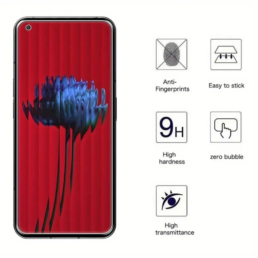 Folie de protectie, Sticla Securizata, pentru Xiaomi Redmi Note 12 Pro 5G, 9H Cushion Glass, Complete Bonding, Case-Friendly, Clar