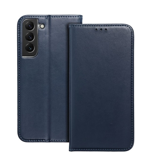 Husa Upzz® Smart Magneto Pentru Samsung Galaxy A17 5G, Inchidere magnetica, Protectie sporita, Navy Blue