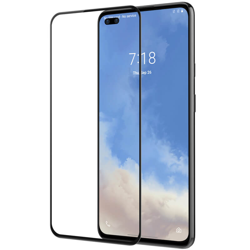 Folie de Sticla pentru OnePlus Nord, Full Glue, Full Cover, Negru