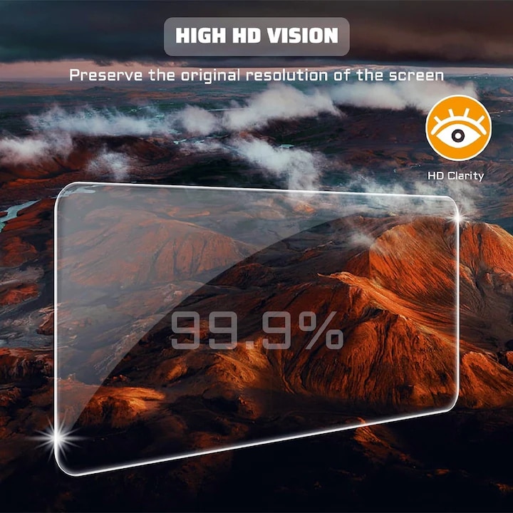 Folie 2.5D din Sticla Securizata pentru Nothing Phone (3), Claritate HD, Ultra OPTCore Protection 9H, Oleophobic, Transparent