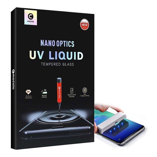 Sticla de protectie UV lichida Mocolo, 3D, 0.3mm, 9h + lampa UV, transparenta, compatibila cu: Xiaomi Redmi Note 14 Pro 5G / Poco X7