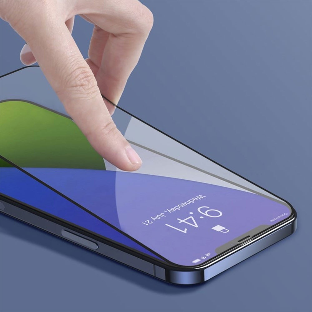 Folie protectie ecran pentru iPhone 12 Pro Max, sticla Tempered Glass 6D - iShield®